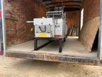 5” Gutter Machine & Cargo trailer