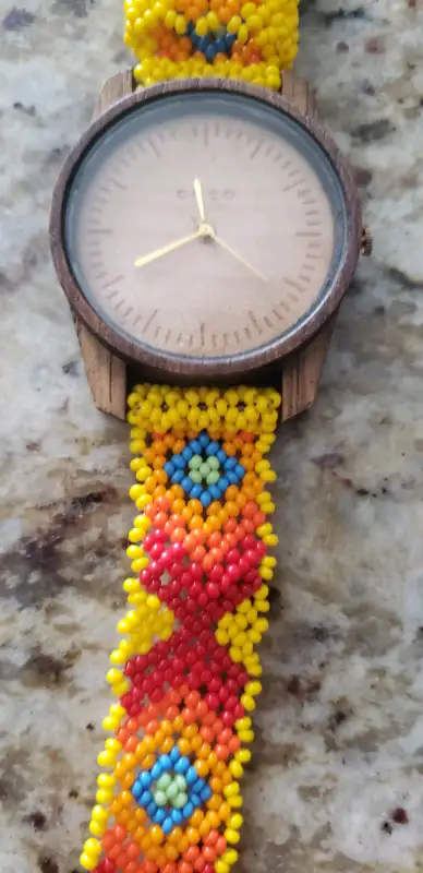 Beaded watch *Mexican designer* in Other in Laval / North Shore - Image 3