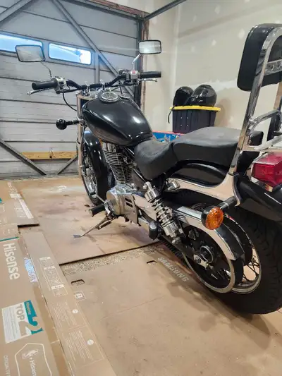 Ready for the season. Stored inside all winter and out of the rain in the summer. Bike needs nothing...