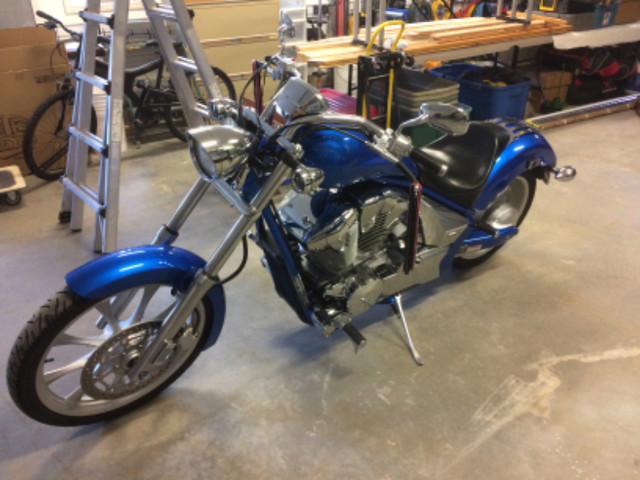 honda fury blue