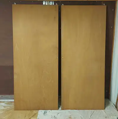 2 x 32" Hollowcore slab doors, View more