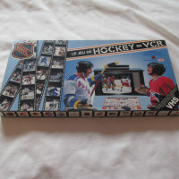1987 LE JEU DE HOCKEY EN VCR VHS LNH INTERACTIVE VCR GAMES