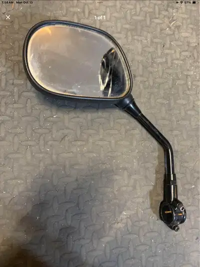 ATV Drivers side mirror, View more