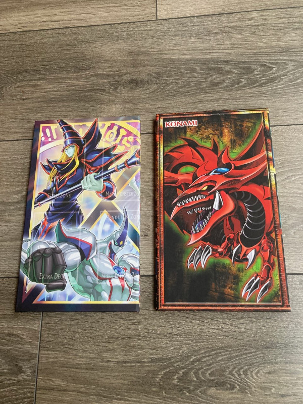 Lot of 2 - Konami YuGiOh Shonen Jump Trading Card Board Game Mat in Toys & Games in Oakville / Halton Region - Image 3