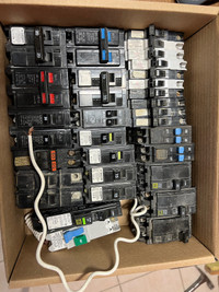Breakers for electrical panel