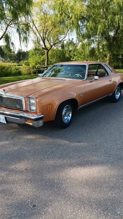 77 chev.chevell Malibu, all original car solid original milage paint engine completely refreshed wit...