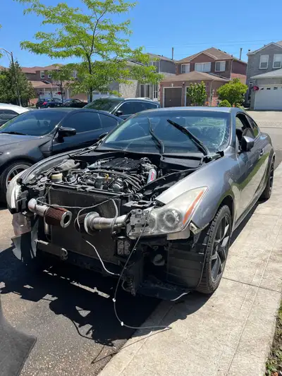 Hey VQ North! Best G37 part outer in the GTA I beat all prices! Parting out this 2009 G37S Coupe 7 s...