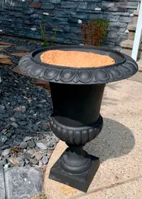 Solid Cast Iron Urn Planters