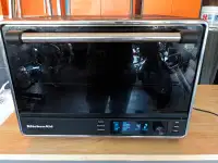 KitchenAid - 0.99 cu. ft Counter Top Oven in Black - KCO255BM