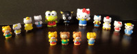 15 figurines Hello Kitty, très propres, comme neuves