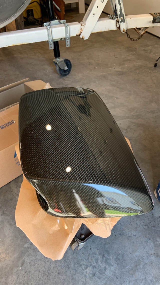 2006 Subaru sti carbon fiber hood scoop Auto Body Parts Winnipeg