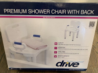 BNIB - Drive Premium Shower Chair with Back