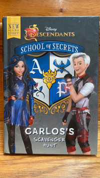 Disney Decendants School of Secrets  hardcover chapter book 
