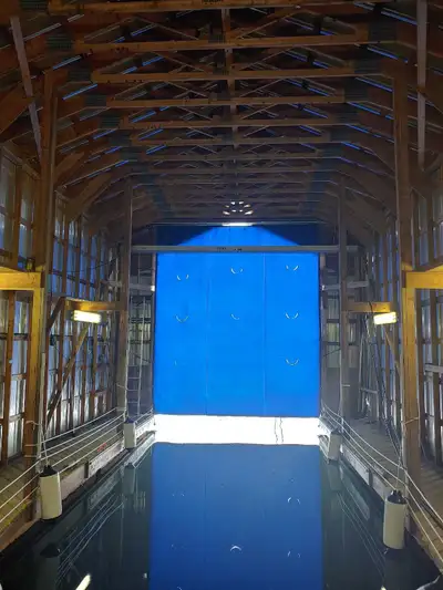 42 foot boathouse, Ladysmith Marina