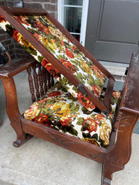 FREE vintage wood  rocking chair 