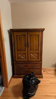 Free Amoire - pick up on Nov 1, View more