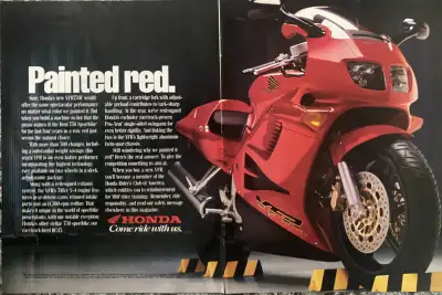 “Come ride with us.” Dimensions: 16 inches wide by 11 inches high. In excellent condition. Please re...