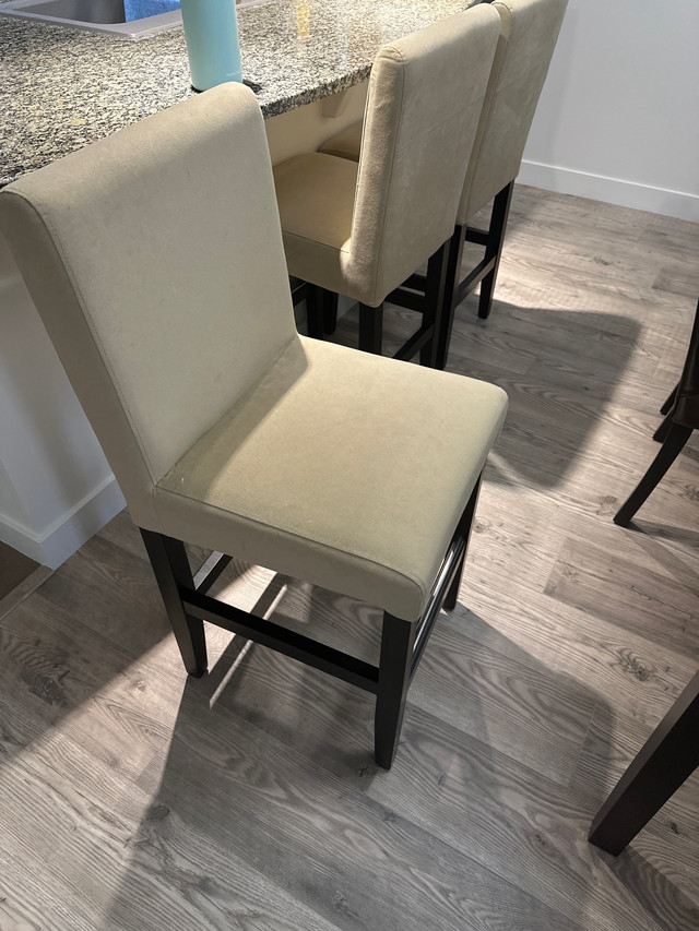 3 Bar stools in Chairs & Recliners in Vernon
