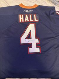 Signed Taylor hall jersey
