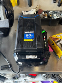 80 volt cobalt battery and charger