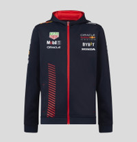 Red Bull Racing Kids 2023 F1 Team Full Zip Hoodie