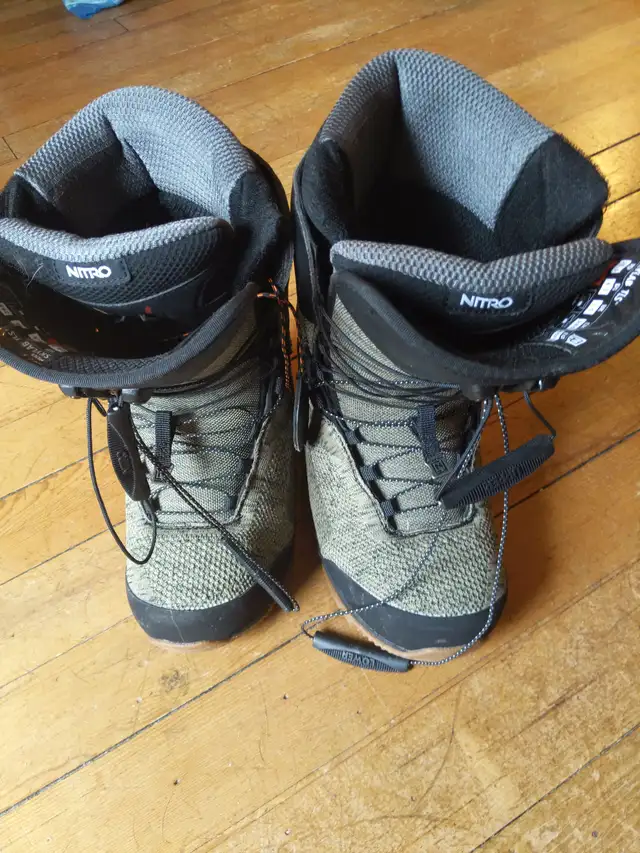 BRAND NEW - Nitro Skylab TLS Snowboard Boots - Size 8.5M in Snowboard in Nelson - Image 2