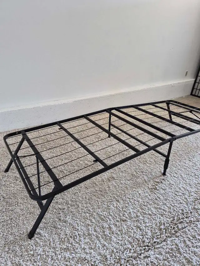 DELIVERY AVAILABLE Single Size Metal Folding Bedframe NO DEPOSIT in Beds & Mattresses in Vancouver - Image 8
