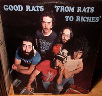 The GOODRATS Vinyl Record Album 1978 - EXCELLENT STUFF