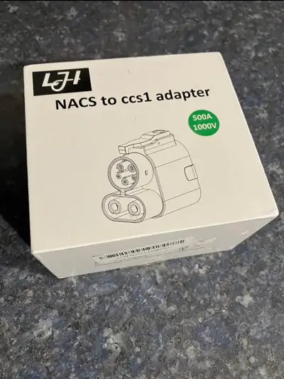 NACS to CCS1 charging adapter allow you to charge your non-Tesla EV at Tesla superchargers. Item is...