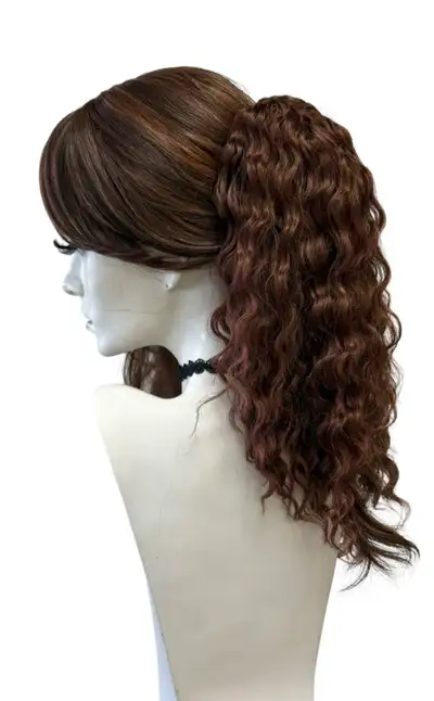 human hair ponytail , View more