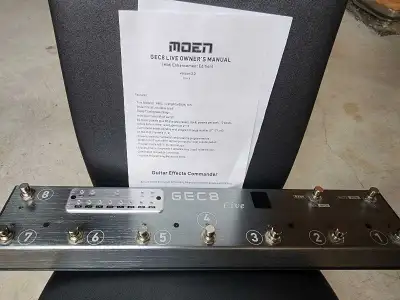 Pedal switcher Moen GEC 8 live, View more