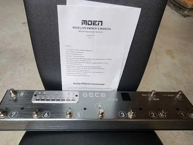 Pedal switcher Moen GEC 8 live in Amps & Pedals in Mississauga / Peel Region - Image 2