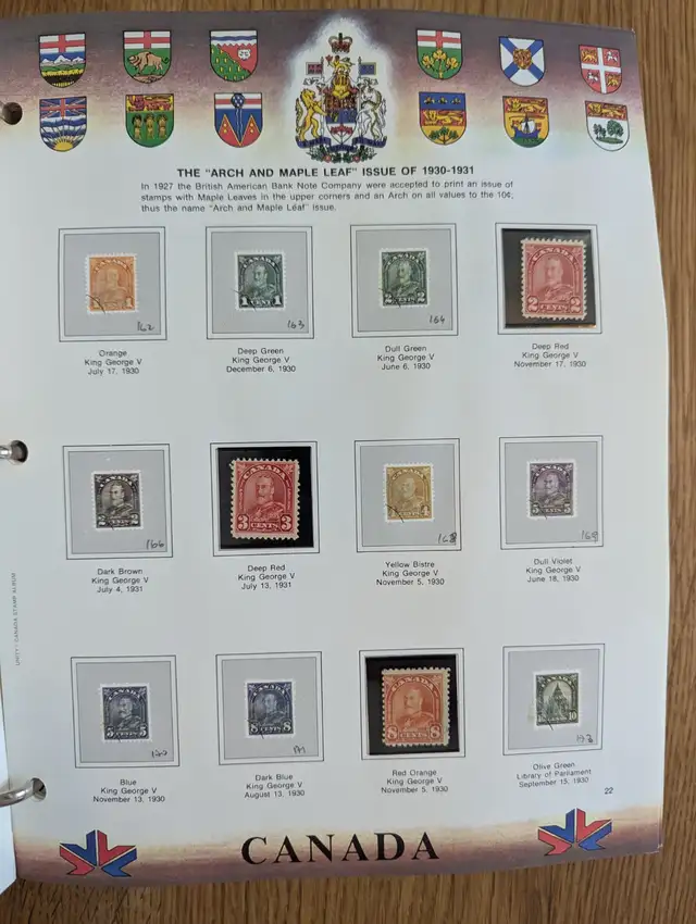 Unity Canada Stamp Album. Vol 1 in Hobbies & Crafts in City of Toronto - Image 7