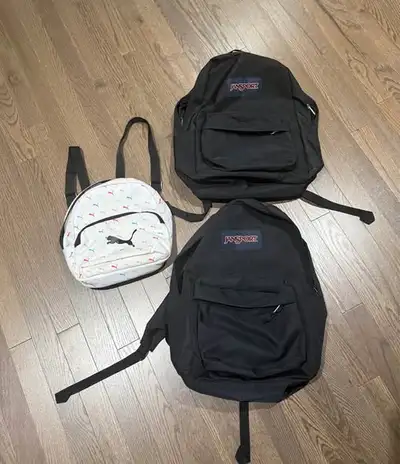 Jansport & Puma Backpacks ($10 each), View more