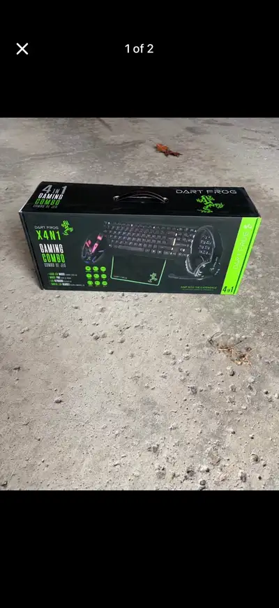 Dart Frog 3 in 1 gaming kit, View more