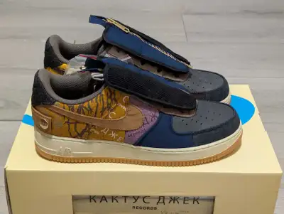 DS Nike x Travis Scott Cactus Jack Air Force 1 Low - Size 10.5, View more