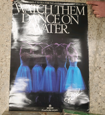 Vintage 1989 Karen Kain Signed Poster- National Ballet of Canada, View more
