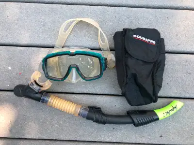 Sherwood professional diving mask Impulse 2 snorkel included