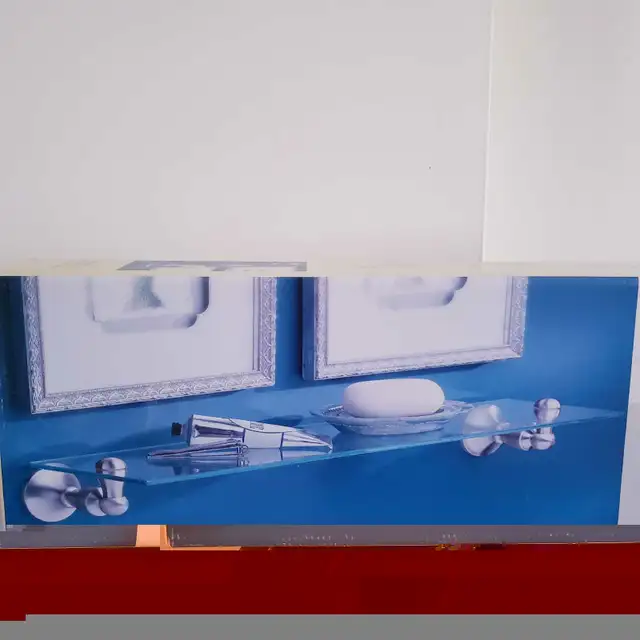 MOEN NEW IN BOX WEMBLEY Glass Shelf  in Home Décor & Accents in Ottawa - Image 3