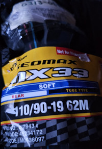 Dunlop Geomax MX33 Rear Tire 110/90-19 for Dirt bike