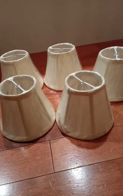 5 petits abats jours neufs pour fixture style chandeliers/lampe, View more