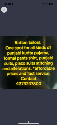 Rattan tailors