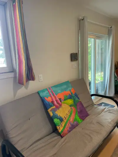 One bedroom basement suite, utilities, paid furnished walking distance to bus stop, and store in Fan...