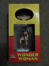 Wonder Woman Ornaments Boxed Set DC Direct, Great Condition!