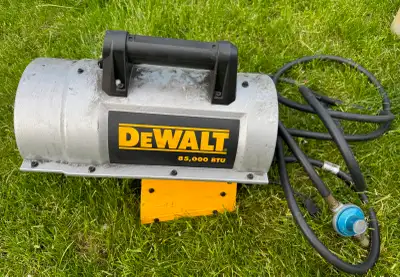 DeWalt industrial forced air propane heater, View more
