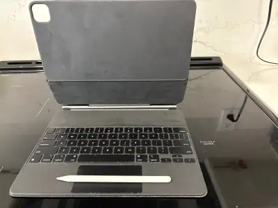 Apple Pencil and Magic Keyboard, View more