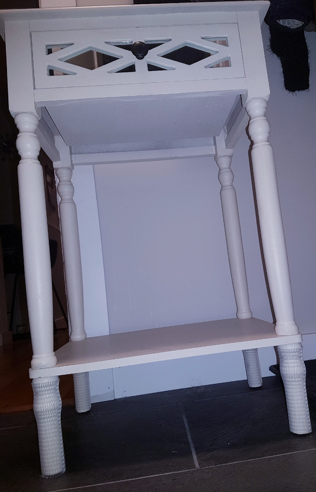 White Nightstand in Other Tables in Saint John - Image 2