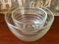 Two  Bee Hive Pyrex Bowl Made In USA for Westinghouse