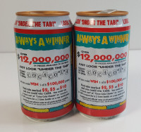 The '90s "Under The Tab!" Coca-Cola Cans