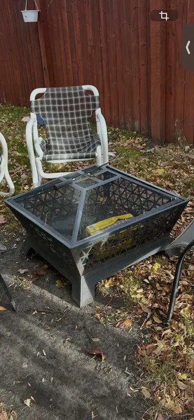 outside fire pit , View more